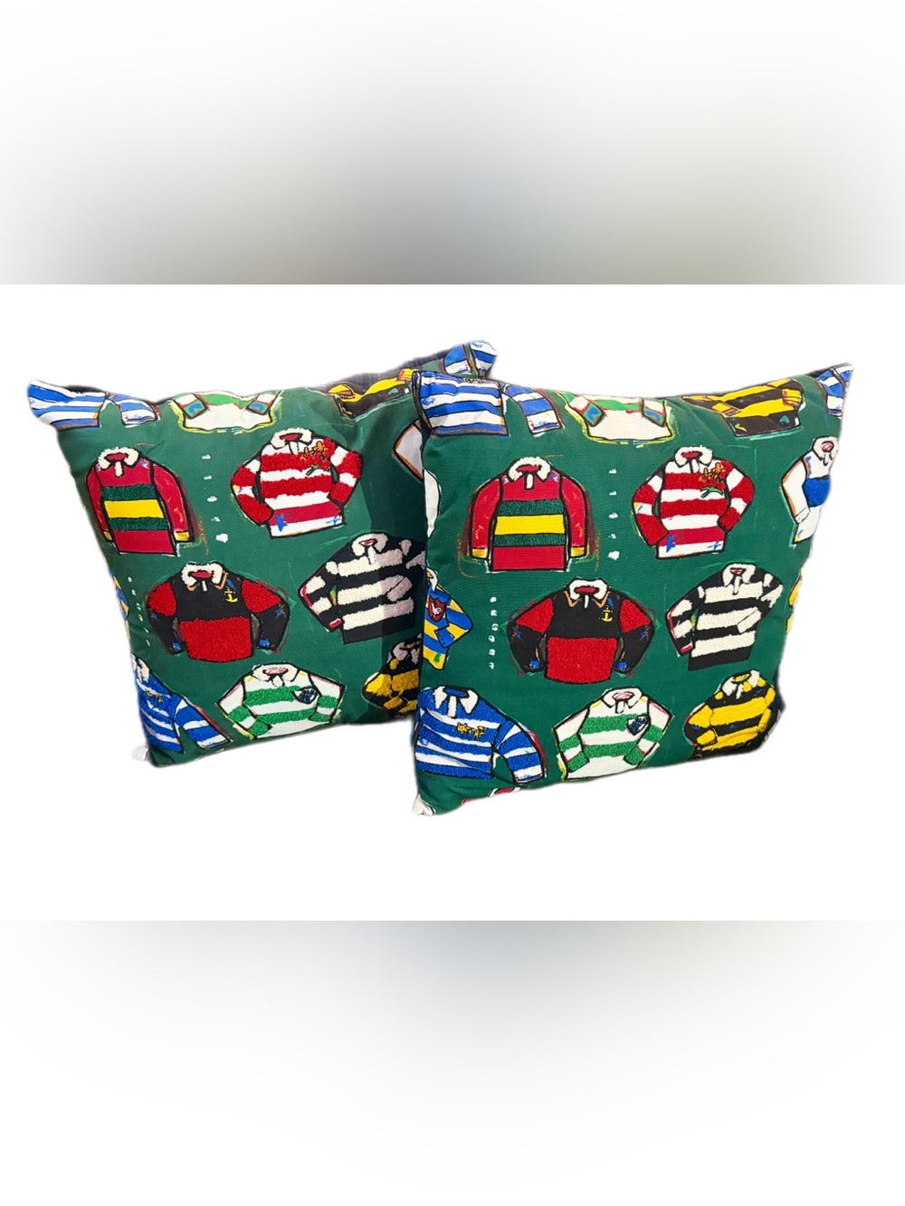 Rowing Blazers x Target Tiny Rugby Shirt Throw Pillows - Set of 2
